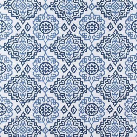 AW73016 SCOTTSDALE EMBROIDERY Blue and White Anna French Fabric