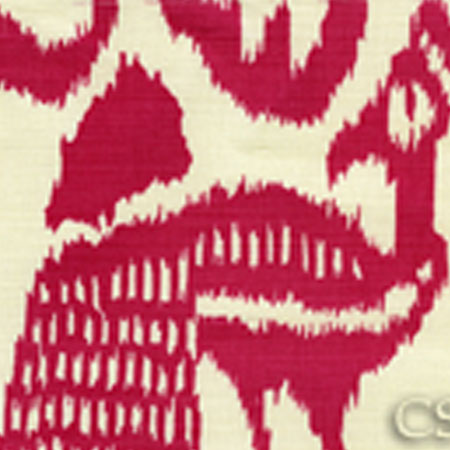 2435-46 BALI ISLE Magenta on Tint Quadrille Fabric