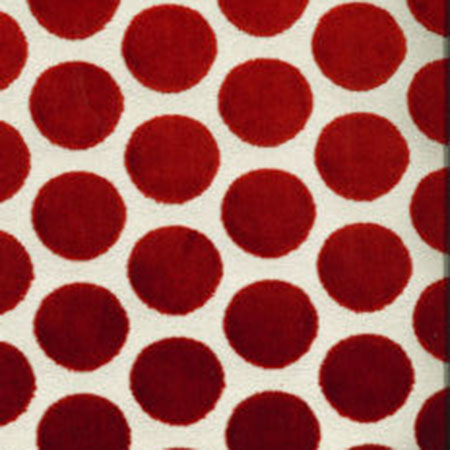BALLOON Red Norbar Fabric