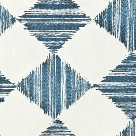 Banff 3 Blue/White Stout Fabric