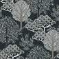 BW3852 Kimono Trees York Wallpaper