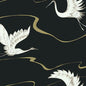 BW3871 Soaring Cranes York Wallpaper