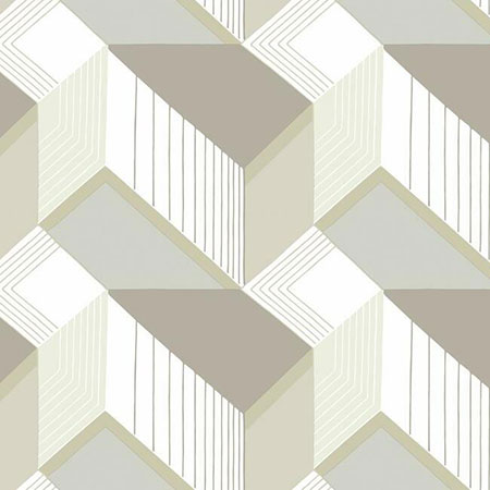 BW3881 Graphic Geo Blocks York Wallpaper