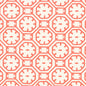 8150WP-07 CEYLON BATIK Orange On Almost White Quadrille Wallpaper