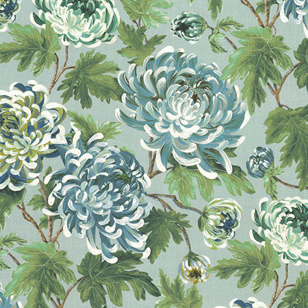 CYPRESS 1 Aqua Stout Fabric