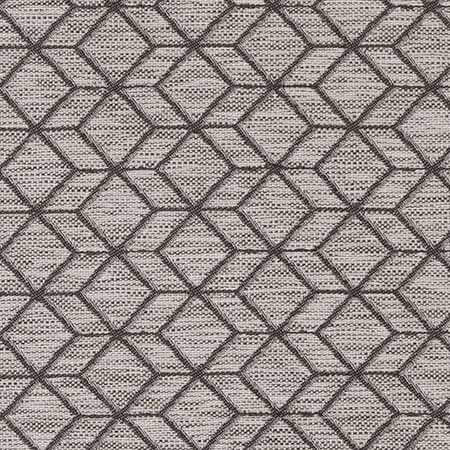 D1887 Ash Geo Charlotte Fabric