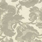 306092F DES GARDES  Soft Gray on Tint  Quadrille Fabric