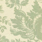 306082F DES GARDES  Soft French Green on Tint Quadrille Fabric