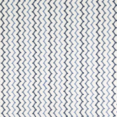 DONT STRESS Porcelain Blue Carole Fabric