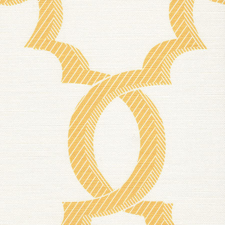 303700F-03 EL CID New Yellow on Light Tint Quadrille Fabric