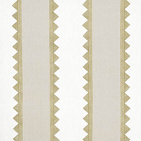 F916229 KISMET STRIPE Camel Thibaut Fabric