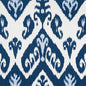 F916245 INDIES IKAT Navy Thibaut Fabric