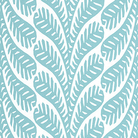 F920829 GINGER Spa Blue Thibaut Fabric