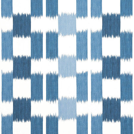 F920835 KASURI Blue and White Thibaut Fabric