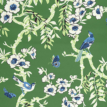 F920841 YUKIO Green Thibaut Fabric