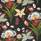 F920853 PASADENA Black Thibaut Fabric