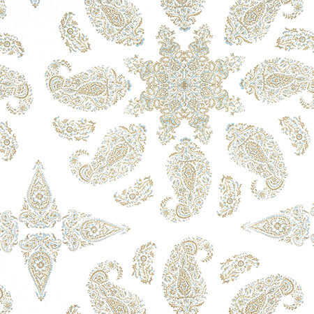 F936427 EAST INDIA Beige Thibaut Fabric