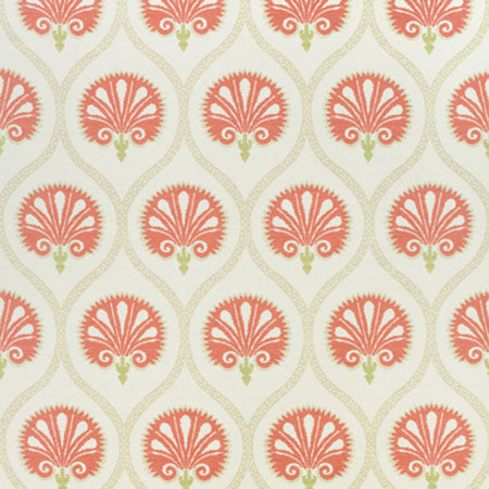 F985016 KIMBERLY Tomato Thibaut Fabric