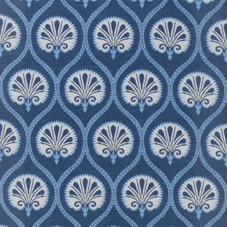 F985019 KIMBERLY Blue Thibaut Fabric