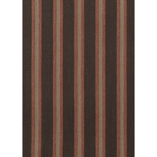FD760-A132 MULBERRY CHESTER STRIPE WOODSMOKE/RUSSET