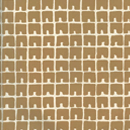 4045-07WP FEZ II Gold Metallic On Off White Quadrille Wallpaper