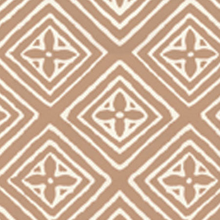 2490-04WP FIORENTINA Camel Ii On Tint Quadrille Wallpaper