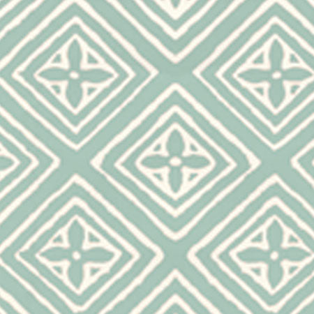 2490-47WP FIORENTINA French Green On Almost White Quadrille Wallpaper