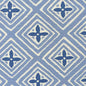 2500-15 FIORENTINA TWO COLOR French Blue New Navy Quadrille Fabric