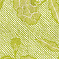 4060CU-03 FLORES II New Green Cream on White Quadrille Fabric