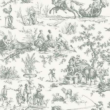 GR5922 SEASONS TOILE York Wallpaper