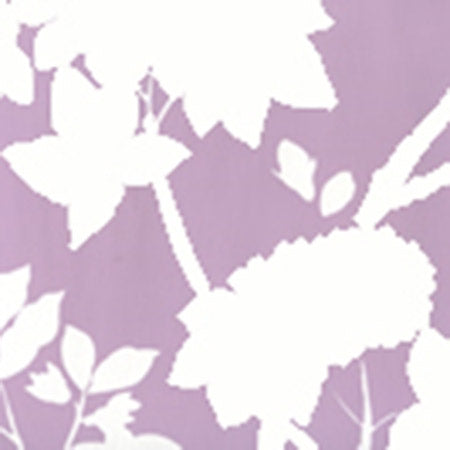 306184W HAPPY GARDEN BACKGROUND Lavender On White Quadrille Wallpaper