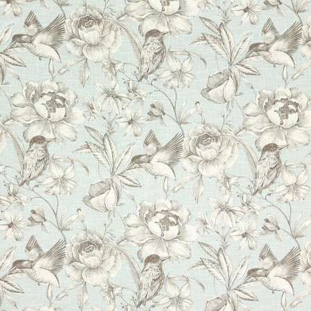 HIDDEN BIRD Vapor Carole Fabric