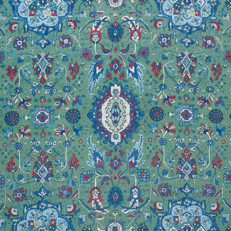 172793 JAHANARA CARPET Jade Schumacher Fabric