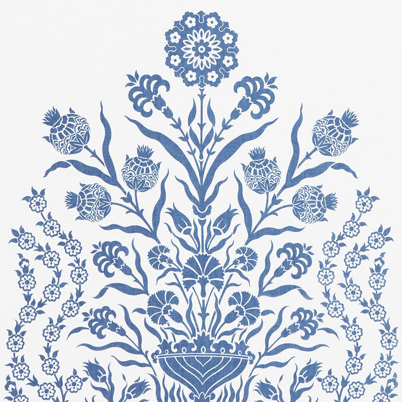 178090 IZNIK SHEER Blue Schumacher Fabric