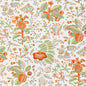 178122 POMEGRANATE BOTANICAL Orange Schumacher Fabric