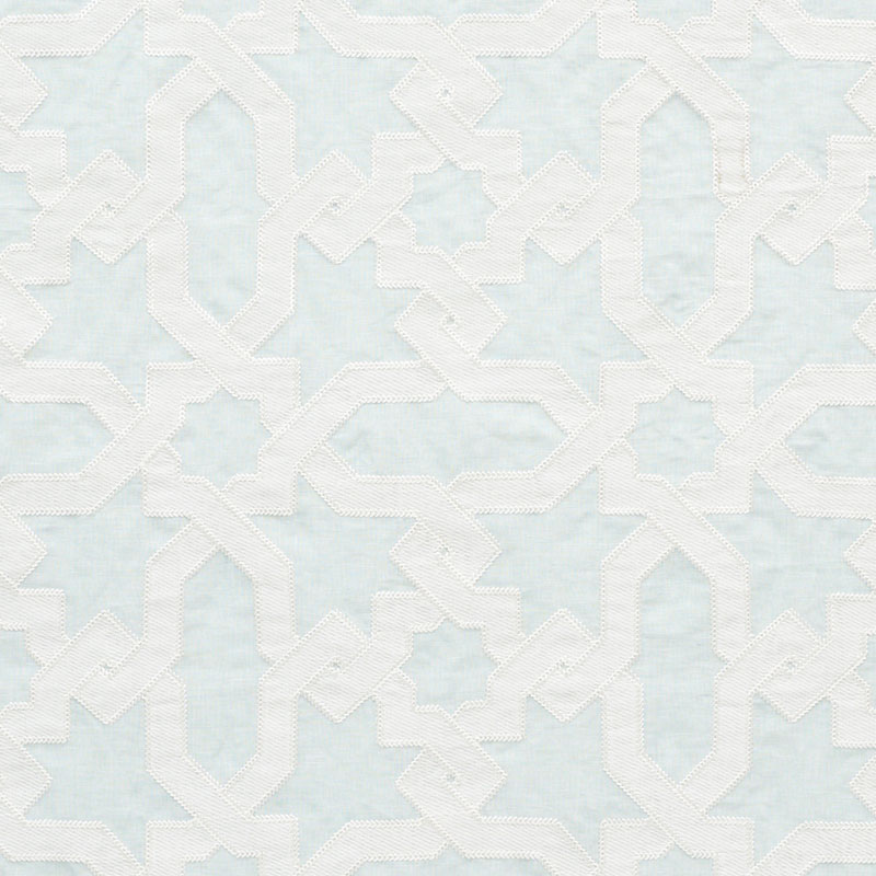 67573 CORDOBA EMBROIDERY Mist Schumacher Fabric