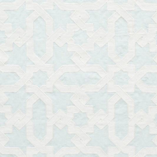 67573 CORDOBA EMBROIDERY Mist Schumacher Fabric