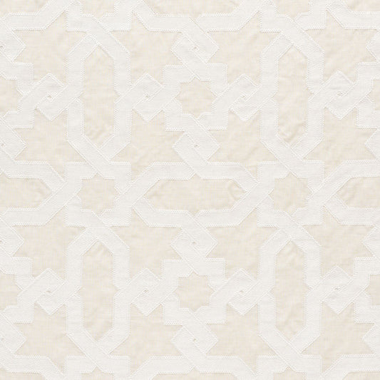 67574 CORDOBA EMBROIDERY Linen Schumacher Fabric