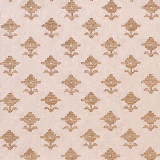 74161 RUBIA EMBROIDERY Blush Schumacher Fabric