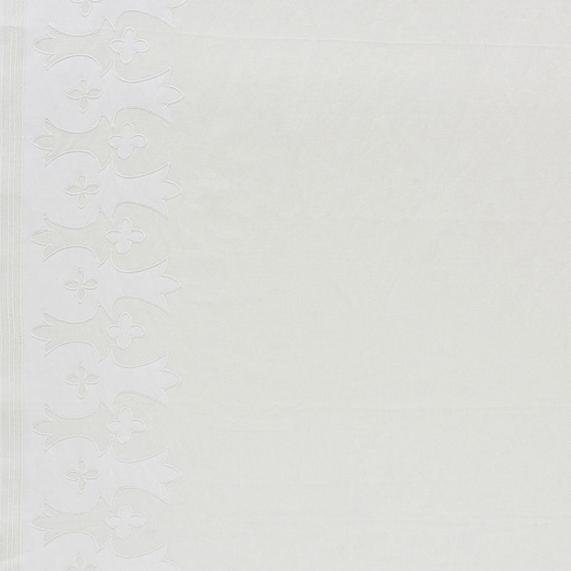 74180 BERGAMA White Ivory Schumacher Fabric