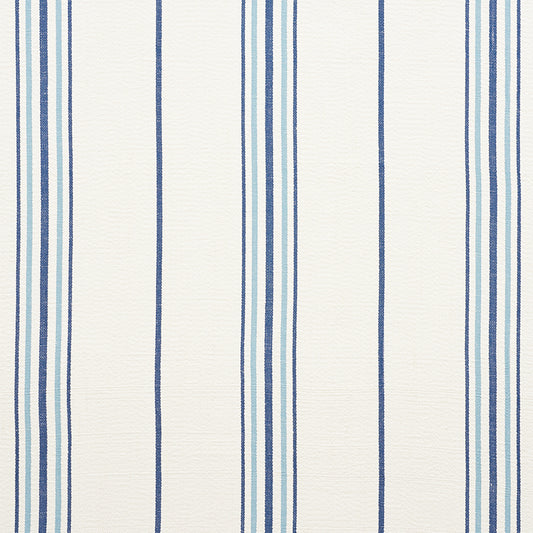 75260 SCARSET STRIPE Blues Schumacher Fabric