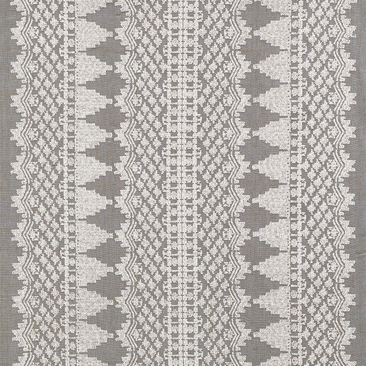 75471 WENTWORTH EMBROIDERY Haze Schumacher Fabric