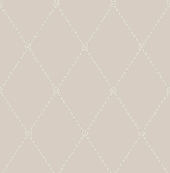 100/13061-CS LARGE GEORGIAN ROPE TRELLIS Putty Cole & Son Wallpaper