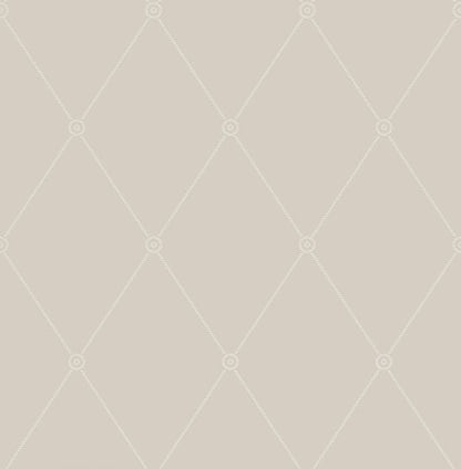 100/13061-CS LARGE GEORGIAN ROPE TRELLIS Putty Cole & Son Wallpaper