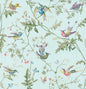 100/14069-CS HUMMINGBIRDS Blue Multi-Colour Cole & Son Wallpaper