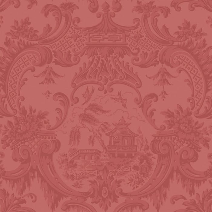 100/3015-CS CHIPPENDALE CHINA Red Cole & Son Wallpaper