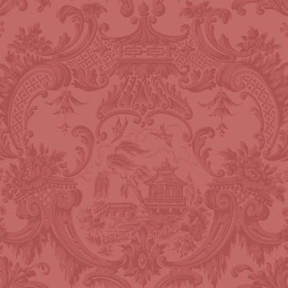 100/3015-CS CHIPPENDALE CHINA Red Cole & Son Wallpaper