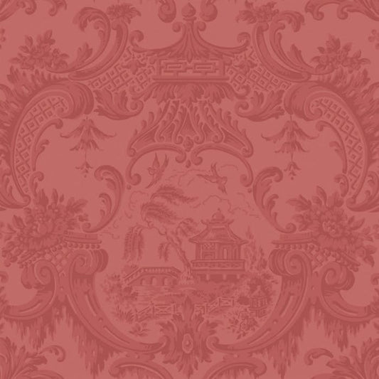 100/3015-CS CHIPPENDALE CHINA Red Cole & Son Wallpaper