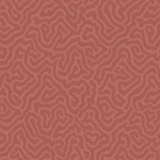 106/5076-CS CORAL Red Cole & Son Wallpaper