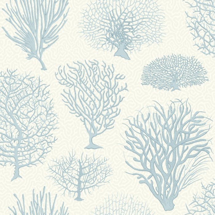 107/2009-CS SEAFERN Blue Cole & Son Wallpaper